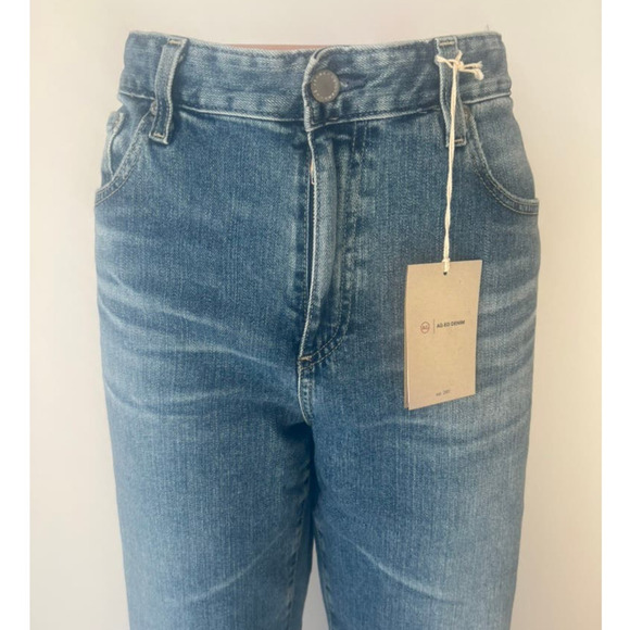 AG Adriano Goldschmied Saige High Rise Straight Leg Jeans - Picture 5 of 16